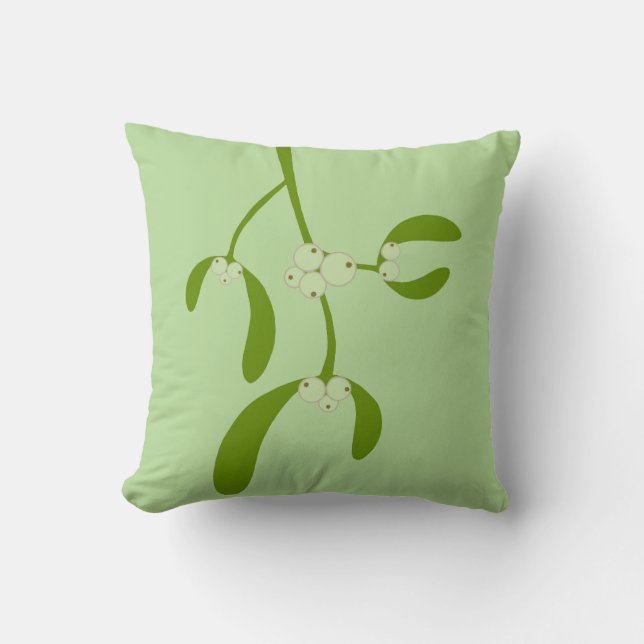 Mistletoe reversibel kussen (Voorkant)