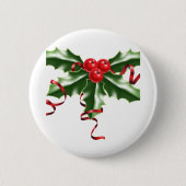 Mistletoe Ronde Button 5,7 Cm (Voorkant)