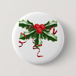Mistletoe Ronde Button 5,7 Cm