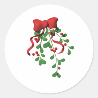 Mistletoe Ronde Sticker