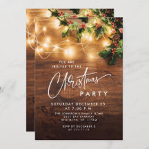 Mistletoe rustieke kerstvakantie feestje