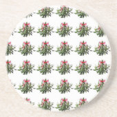 **MISTLETOE** SANDSTONE ONDERZETTER (Voorkant)