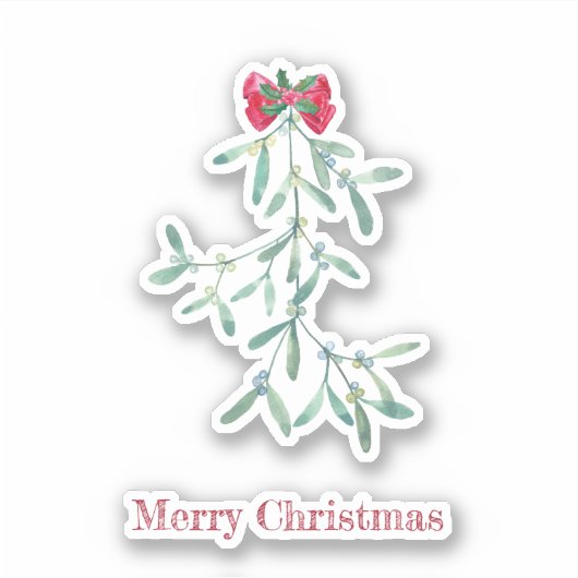 Mistletoe Sticker (Voorkant)