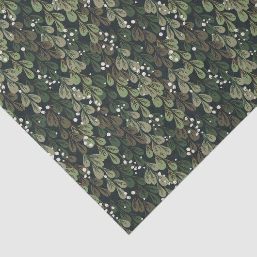 Mistletoe Tissuepapier (Detail)