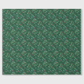 Mistletoe Vakantie Cadeaupapier (Vlak)
