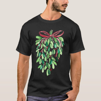 Mistletoe-Waterverf T-shirt