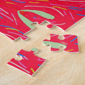 Mistletoe Whimsisch, Rood Legpuzzel (Zijkant)