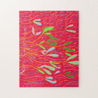 Mistletoe Whimsisch, Rood Legpuzzel