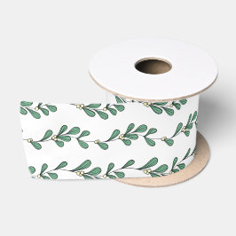 Mistletoe-wijnstokken Satijnen Lint