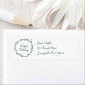 Mistletoe with Personalized Message Etiket (Insitu)