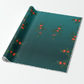 Mistletoe Wrapping Cadeaupapier (Uitgerold)