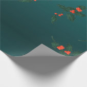 Mistletoe Wrapping Cadeaupapier (Hoek)