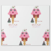 Mistletoe Wrapping paper Cadeaupapier (Vlak)