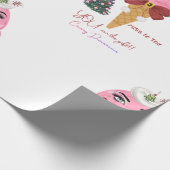 Mistletoe Wrapping paper Cadeaupapier (Hoek)