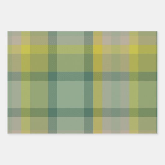 Mistletoe Wrapping Paper Flat Sheet Set of 3 (Voorkant)