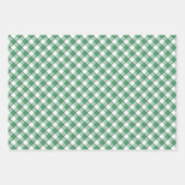 Mistletoe Wreatfoto Collage kerstpatronen Inpakpapier Vel (Voorkant 3)