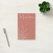 Mistletoe xmas trendy hand drawn design post-it® notes (Kantoor)