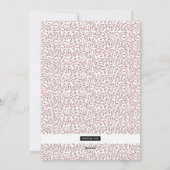 Mistletoed Kerstmis Foto Holiday Kaart (Achterkant)