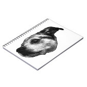 Mistnoten in Stippen — Terriër Notitieboek (Linkerzijde)