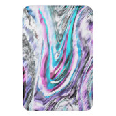 Misto de gradiente e chuviscado, ciano e roze badmat (Voorkant Verticaal)