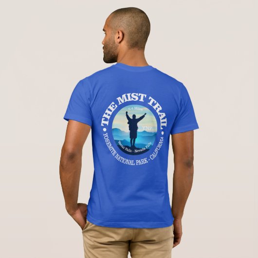 Mistpad (V) T-shirt (Achterkant volledig)