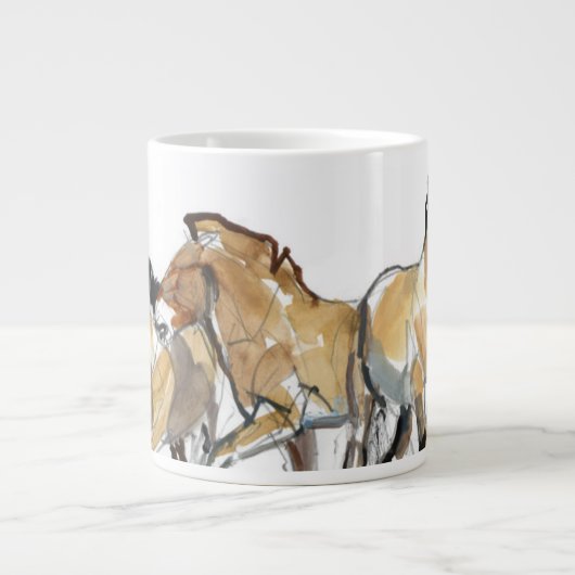 Mistral Drie Grote Koffiekop (Voorkant)