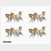 Mistral Drie Rechthoekige Sticker (Vel)