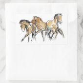 Mistral Drie Rechthoekige Sticker (Tas)