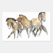 Mistral Drie Rechthoekige Sticker (Voorkant)