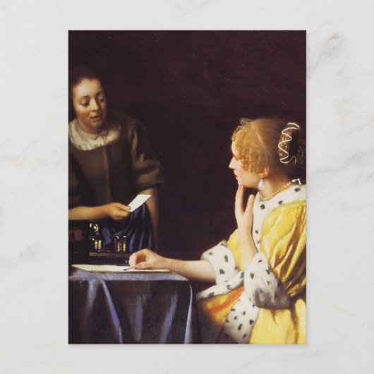 Mistress en Maid Briefkaart (Voorkant)