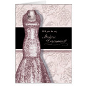 Mistress of Ceremonies Wedding Request Blush Pink (Voorkant)