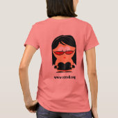Mistress van het aambeeld t-shirt (Achterkant)