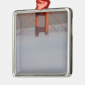 Mistrollen door de baai van San Francisco, omhuld  Metalen Ornament (Links)