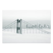 Mistrollen door San Francisco bay 2 Foto Afdruk (Voorkant)