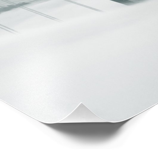 Mistrollen door San Francisco bay 2 Foto Afdruk (Hoek)