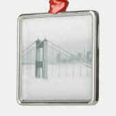 Mistrollen door San Francisco bay 2 Metalen Ornament (Links)