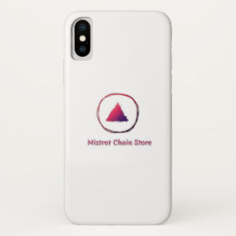Mistrot Chain Store iPhone X Hoesje