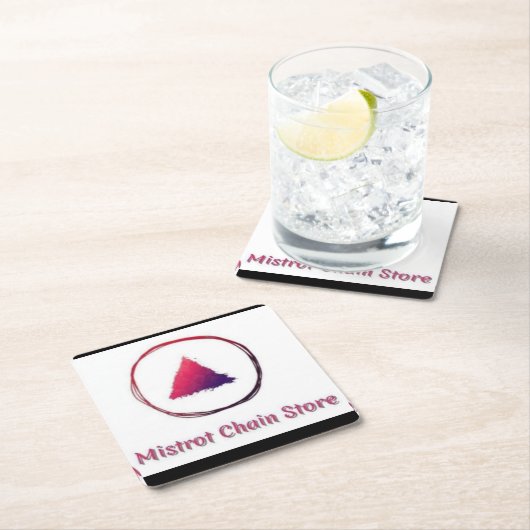 Mistrot chain Store Paper Onderzetter (Insitu)