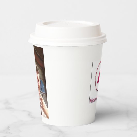 Mistrot Chain Store Papier Koffiebeker Papieren Bekers (Links)