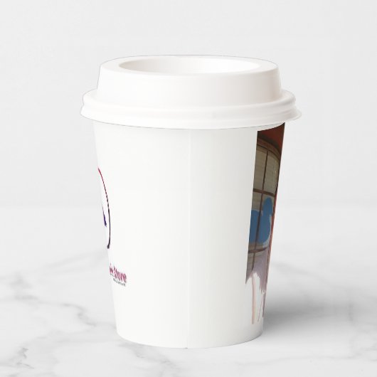 Mistrot Chain Store Papier Koffiebeker Papieren Bekers (Rechts)