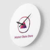 Mistrot chain Store Wall-lock Grote Klok (Hoek)