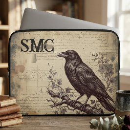 Mistroze Onyx Donkere Academie Raaf Laptop Sleeve
