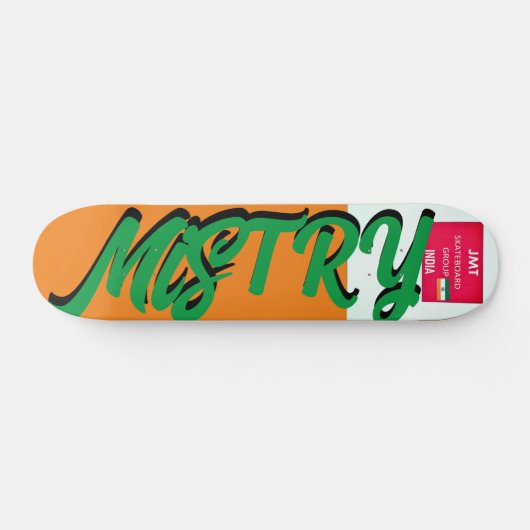 MISTRY JMT INIDA 7 3/4-inch skateboard Deck (Horizontaal)