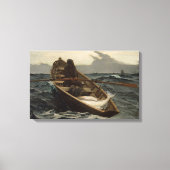 Mistwaarschuwing (door Winslow Homer) Canvas Afdruk (Voorkant)