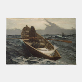 Mistwaarschuwing (door Winslow Homer) Deurmat