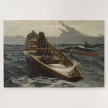 Mistwaarschuwing (door Winslow Homer)