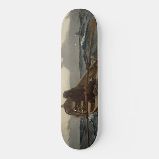 Mistwaarschuwing (door Winslow Homer) Persoonlijk Skateboard (Voorkant)