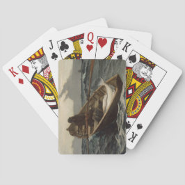 Mistwaarschuwing (door Winslow Homer) Pokerkaarten