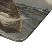 Mistwaarschuwing (door Winslow Homer) Snijplank (Hoek)