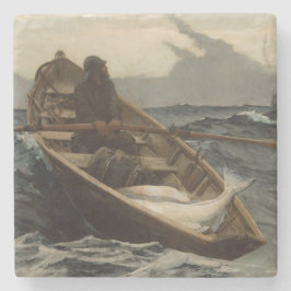 Mistwaarschuwing (door Winslow Homer) Stenen Onderzetter